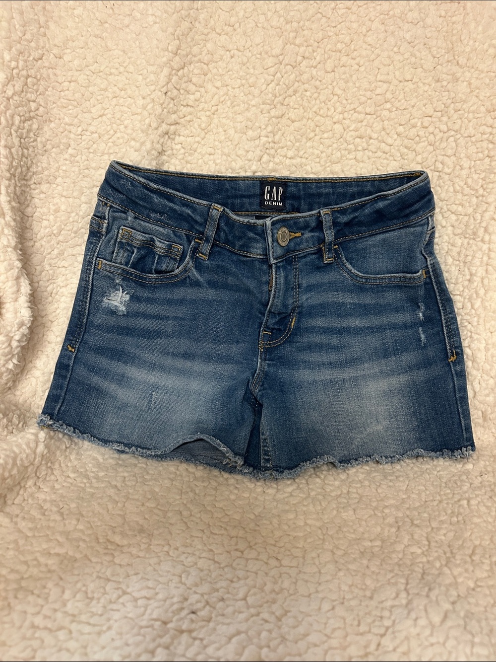 EUC Girl’s GAP 10 Stretch Shortie Denim Short